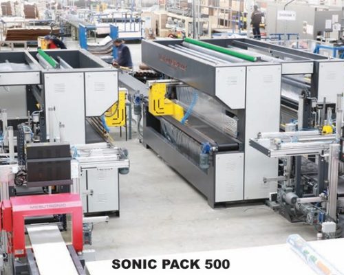 TAM OTOMATİK RULO AMBALAJ MAKİNESİ & TAŞIMA HATTI - SONIC PACK 500